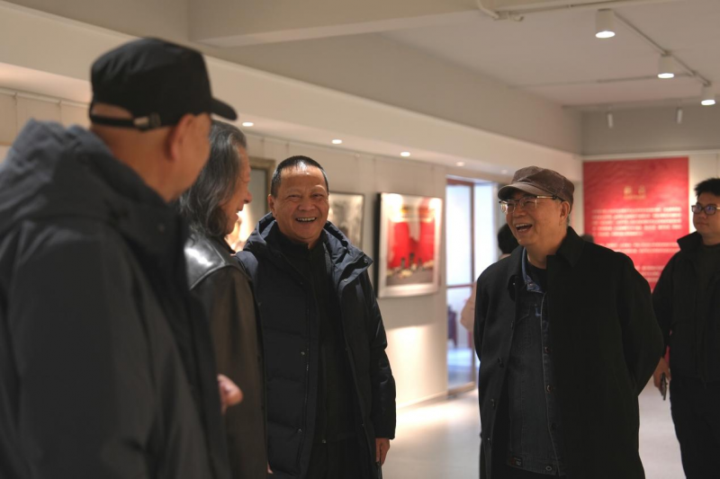 松风浩荡——纪念中国人民抗日战争暨世界反法西斯战争胜利80周年书画摄影展在京开幕